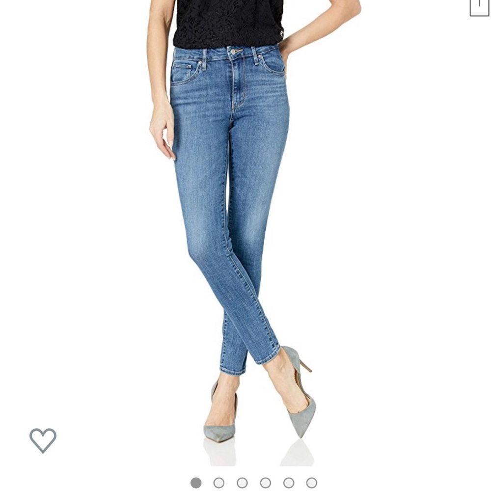 Levi 721 high rise jeans
